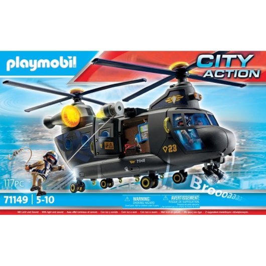 Elicottero Playmobil City Action 71149 Multicolor 5-10 anni