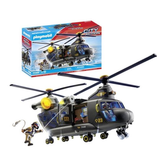 Elicottero Playmobil City Action 71149 Multicolor 5-10 anni