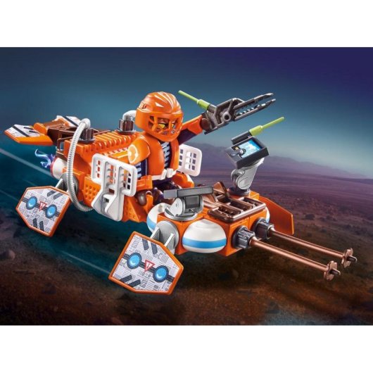 Figura de juguete Playmobil Space Speeder 70673 Multicolor Plástico