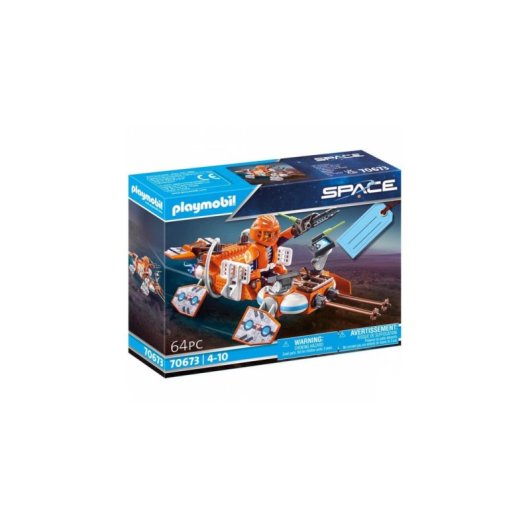 Figura de juguete Playmobil Space Speeder 70673 Multicolor Plástico
