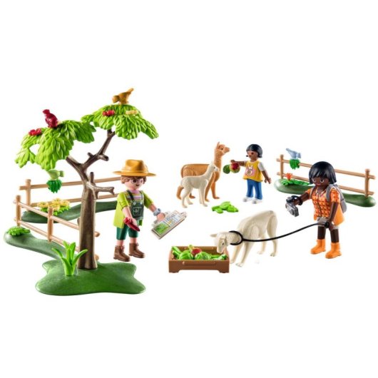 Figura de juguete Playmobil Country 71251 Alpacas 4 años Multicolor