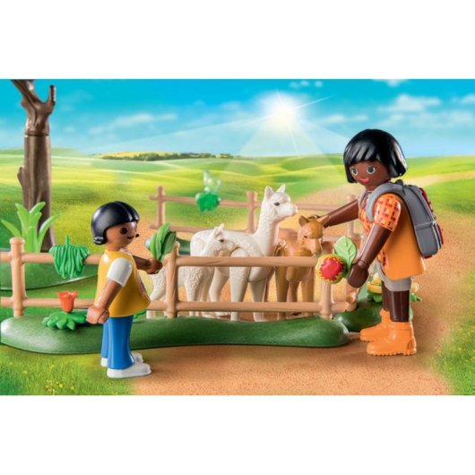 Figura de juguete Playmobil Country 71251 Alpacas 4 años Multicolor