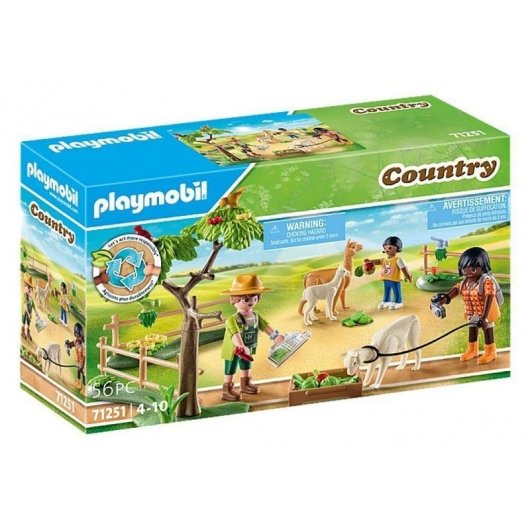 Figura de juguete Playmobil Country 71251 Alpacas 4 años Multicolor