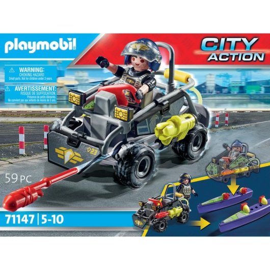 Gioco Playmobil City Action 71147 Avventura 156 pezzi