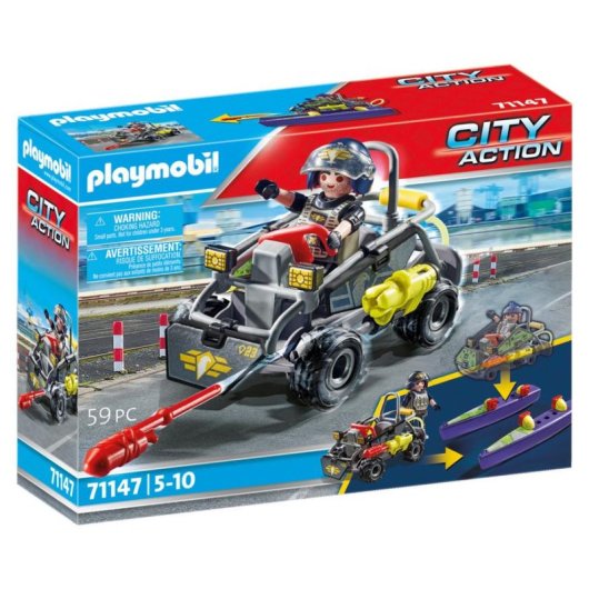Gioco Playmobil City Action 71147 Avventura 156 pezzi