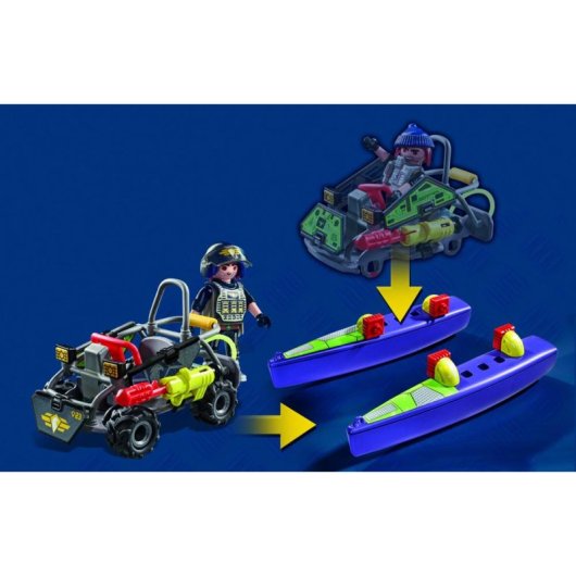 Gioco Playmobil City Action 71147 Avventura 156 pezzi