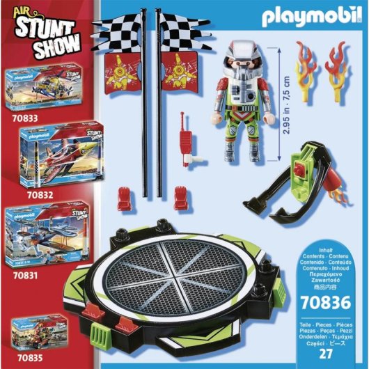 Set de juguetes Playmobil Air Stuntshow Mochila Propulsora