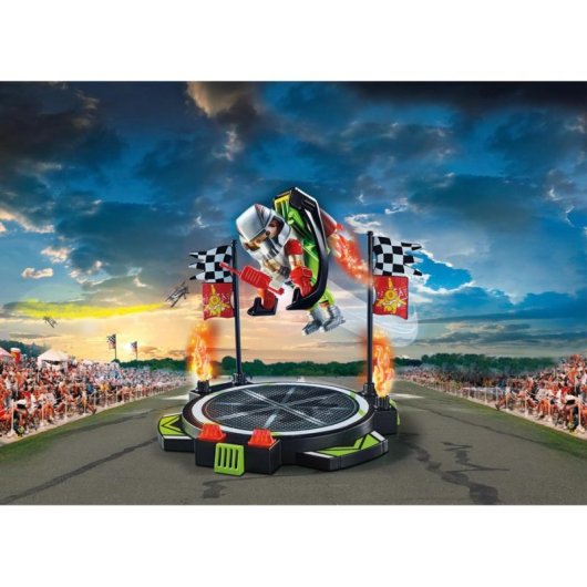 Set de juguetes Playmobil Air Stuntshow Mochila Propulsora