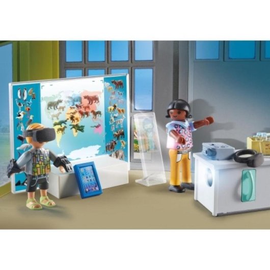 Set de juguetes Playmobil City Life 71330 Aula Virtual Multicolor Plástico