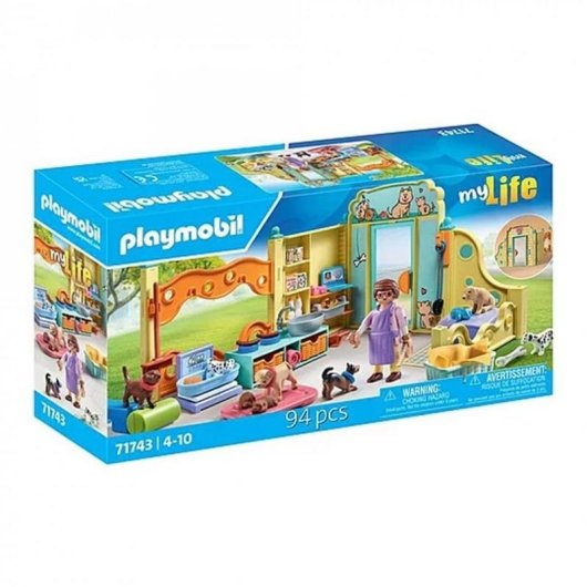 Casa para Mascotas Playmobil 71743 Multicolor Plástico