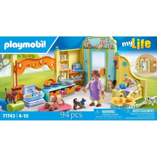 Casa para Mascotas Playmobil 71743 Multicolor Plástico