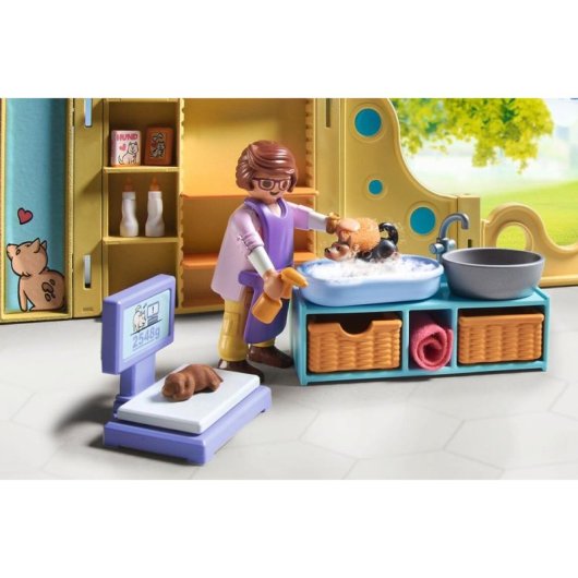 Casa para Mascotas Playmobil 71743 Multicolor Plástico