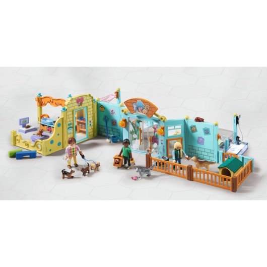 Casa para Mascotas Playmobil 71743 Multicolor Plástico