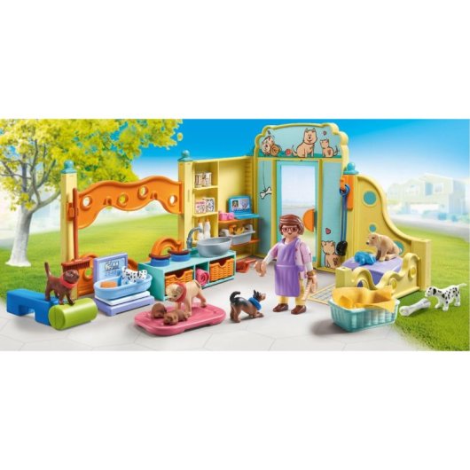 Casa para Mascotas Playmobil 71743 Multicolor Plástico