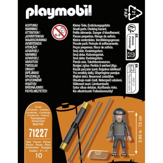 Figura de Juguete Playmobil Naruto Hiruzen 71227 Multicolor Plástico