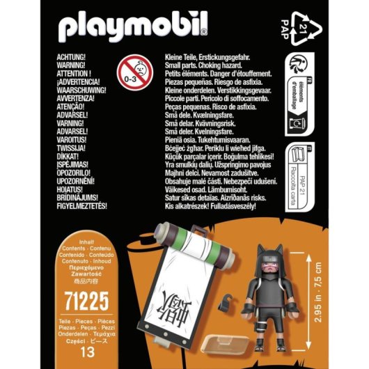 Figura Playmobil Naruto Shippuden Kankuro