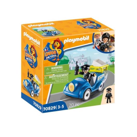 Figurina Playmobil Duck On Call Polizia 3-5 anni Multicolore Plastica