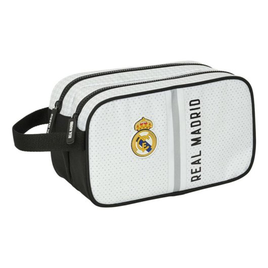 Necessaire Safta Real Madrid 1ª Equipação 2 Fechos Eclair 5 L
