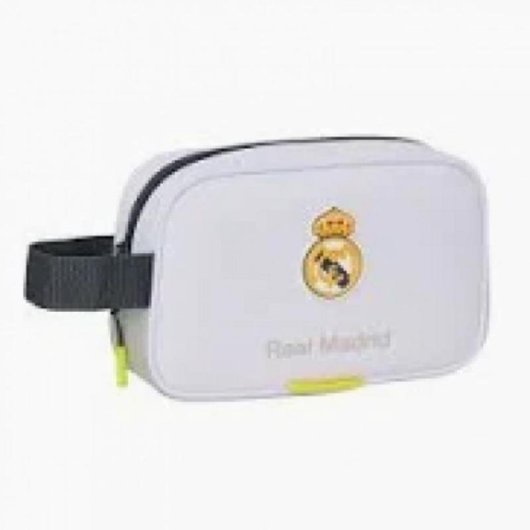 Necessaire Safta Real Madrid 1ª Equipação 2 Fechos Eclair 5 L