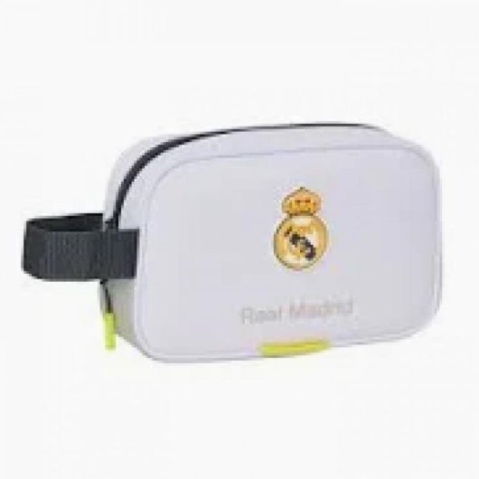 Necessaire Safta Real Madrid 1ª Equipação 2 Fechos Eclair 5 L