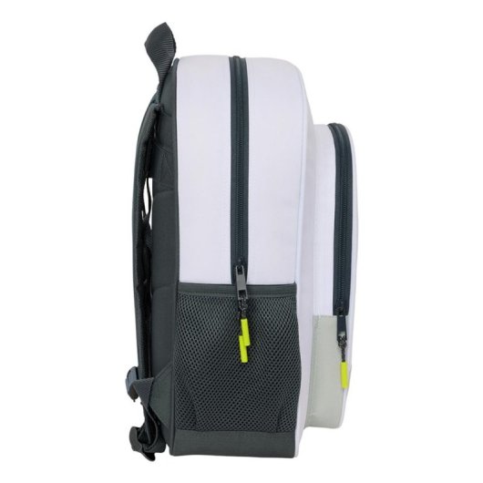 Mochila desportiva Safta unisex 15L poliéster preto cinzento
