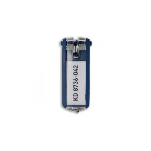 Llavero Durable Key Clip Blu 25 mm x 68 mm 6 pezzi