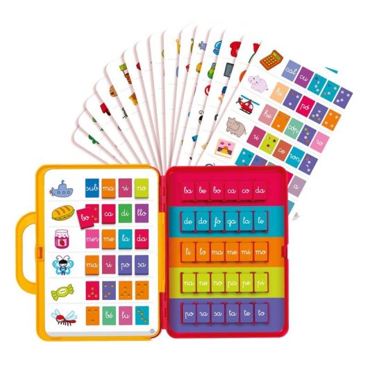 Juego Educativo Diset Yo Aprendo Las Sílabas 5 Años Cartón Plástico Multicolor
