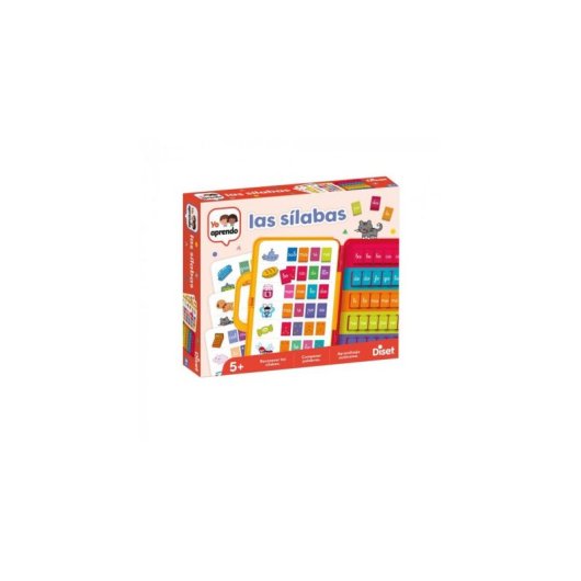 Juego Educativo Diset Yo Aprendo Las Sílabas 5 Años Cartón Plástico Multicolor
