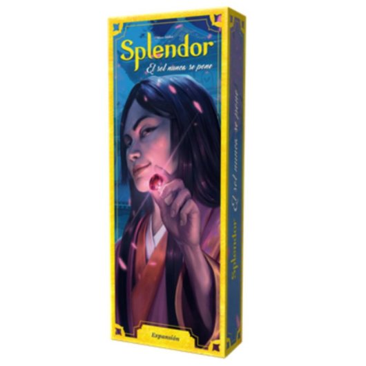 Juego de Mesa Splendor El Sol Nunca Se Pone Asmodee Expansión Oriente y Fortalezas