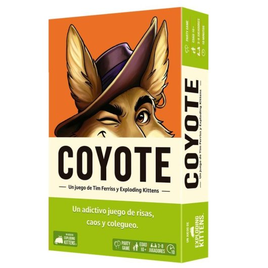 Juego de mesa Coyote Asmodee Estrategia 10 años 10 min