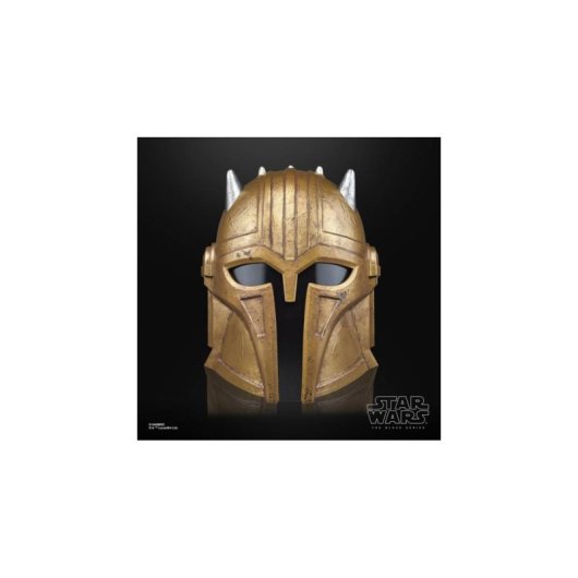 Capacete Eletrónico Star Wars The Armorer Hasbro Black Series Iluminação
