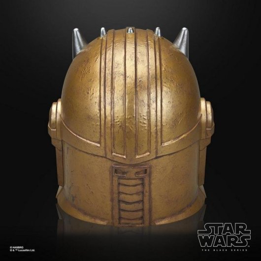 Capacete Eletrónico Star Wars The Armorer Hasbro Black Series Iluminação