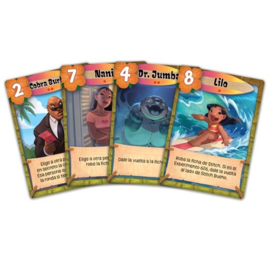 Juego de cartas Disney Stitch Experimento 626 Asmodee