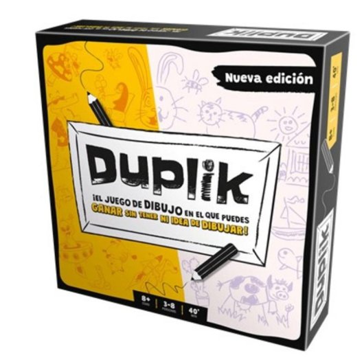 Juego de mesa Duplik Zygomatic para dibujar 3 a 8 jugadores 8 años 40 min