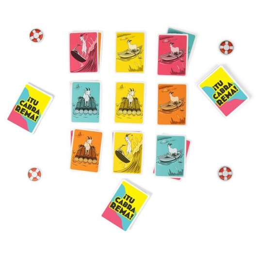 Juego de mesa ¡Tu cabra rema! Exploding Kittens Estrategia 2 a 6 jugadores