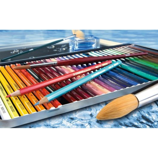 Buntstifte STABILO Aquacolor multicolor Metallbox 36 Stück
