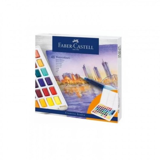 Aquarellpalette 48 Teile Faber-Castell 169748