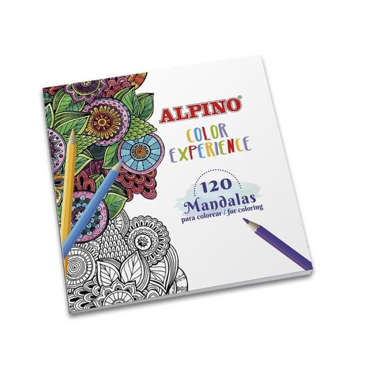 Set Lápices de Colores Alpino con Mandalas 24 Unidades