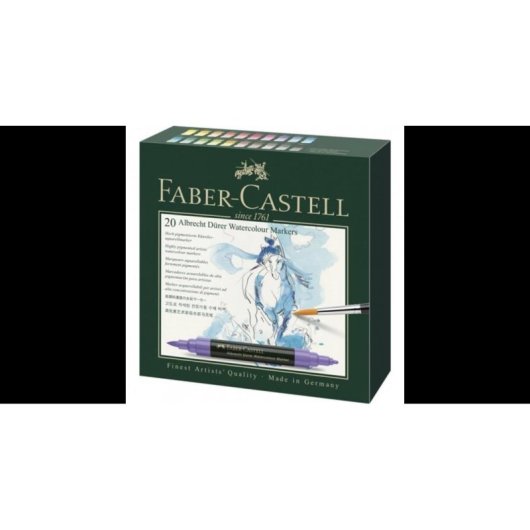 Aquarellierbare Farbstifte Goldfaber Aqua 24 Stück Metallbox Faber-Castell