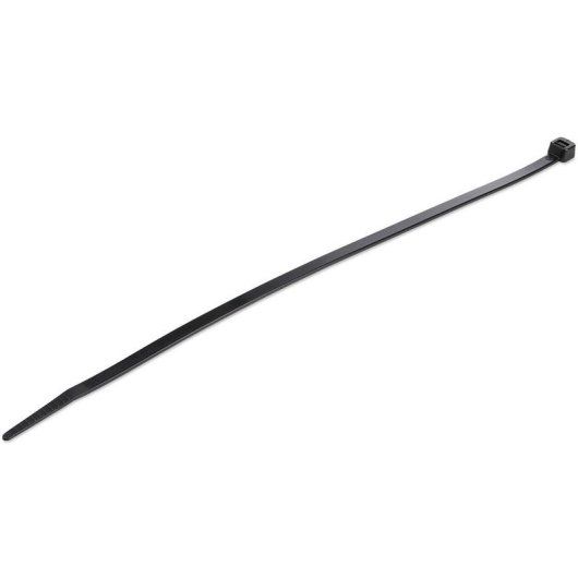Bride de câble StarTech.com 25 cm noire paquet de 100 nylon 66