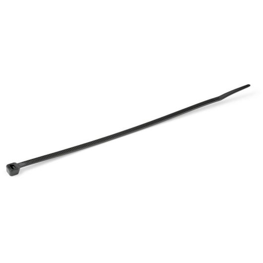 Bride de câble StarTech.com 25 cm noire paquet de 100 nylon 66