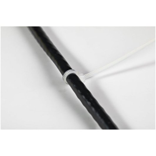 Bride de câble StarTech.com 10 cm paquet 100 blanc Nylon 66