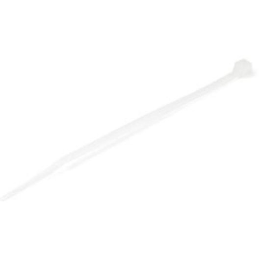 Bride de câble StarTech.com 10 cm paquet 100 blanc Nylon 66