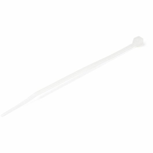 Bride de câble StarTech.com 10 cm paquet 100 blanc Nylon 66