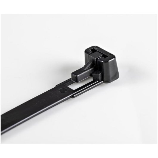 Wiederverwendbare Kabelbinder StarTech 20 cm Schwarz Packung 100