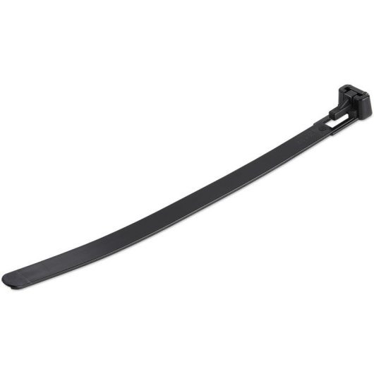 Brida reutilizável para cabos StarTech.com 15 cm pacote de 100 pretas