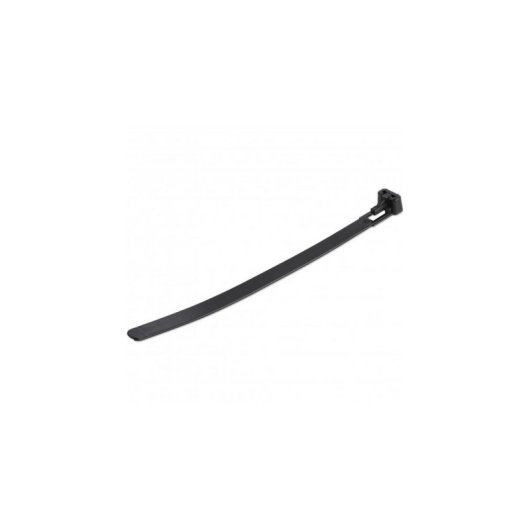 Brida reutilizável para cabos StarTech.com 15 cm pacote de 100 pretas