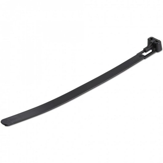 Brida reutilizável para cabos StarTech.com 15 cm pacote de 100 pretas