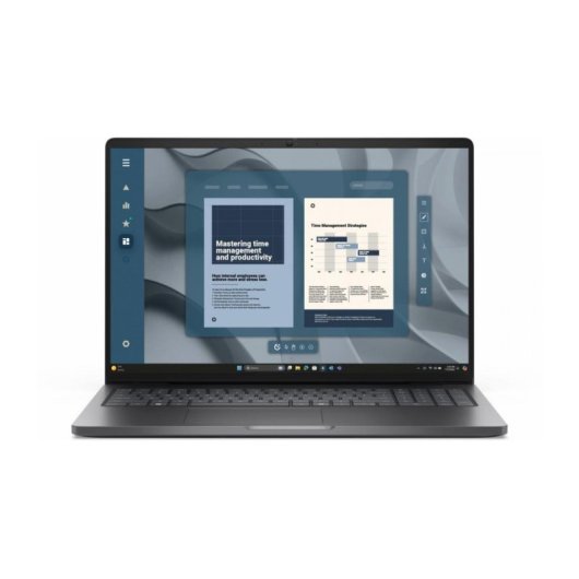 DELL Pro 16 PC16255 Laptop 16" AMD Ryzen 5 220 16GB Radeon 740M Windows 11 Pro 512GB SSD Biometrische Sicherheit