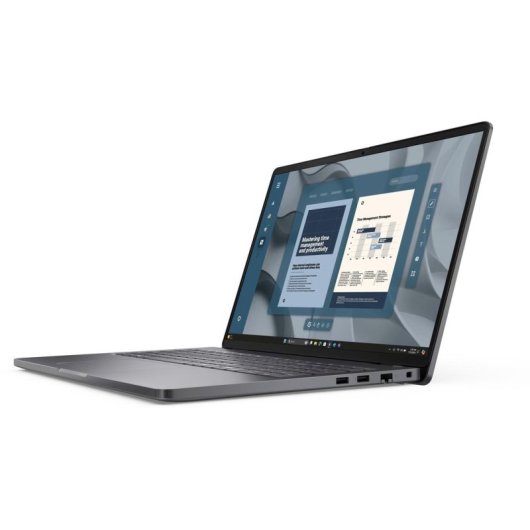 DELL Pro 16 PC16255 Laptop 16" AMD Ryzen 5 220 16GB Radeon 740M Windows 11 Pro 512GB SSD Biometrische Sicherheit